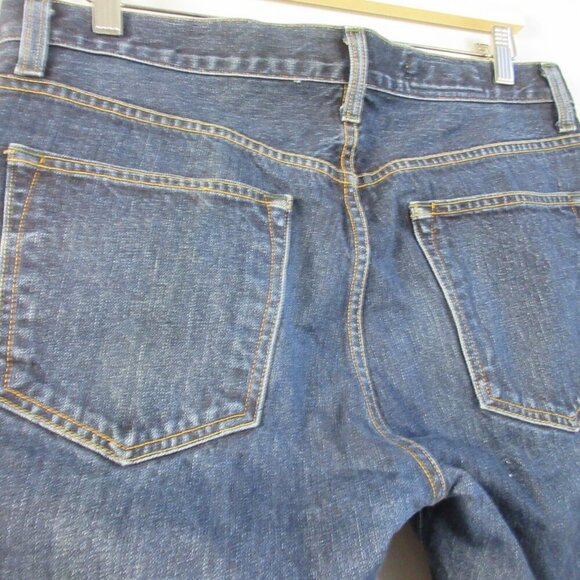 Imogene & Willie Barton Jeans Men 33X31 Blue 100% Cotton Slim Straight Denim 676 - Picture 11 of 16